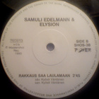 SAMULI EDELMAN & ELYSION  ::  OUTI  ::  VINYYLI  7"     1990 - pikkukuva 3