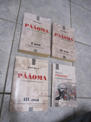 Karl Marx : Pääoma 1-3 + pääoman ajankohtaisuus