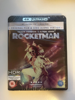 Rocketman (4K Ultra HD + Blu-ray) 2019 (Taron Egerton) UUSI