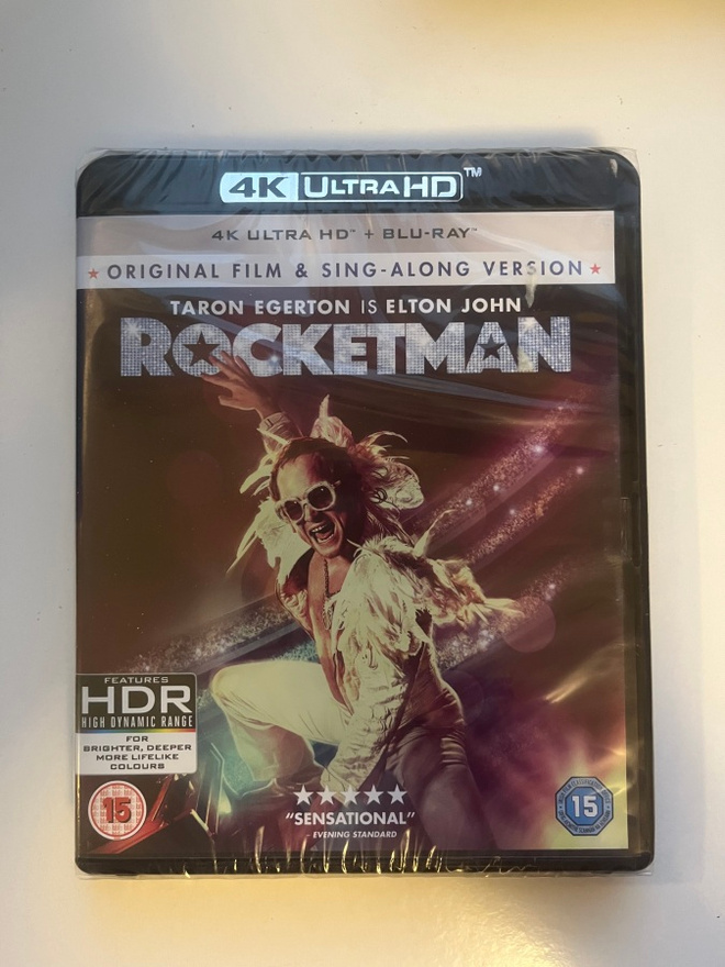Rocketman (4K Ultra HD + Blu-ray) 2019 (Taron Egerton) UUSI
