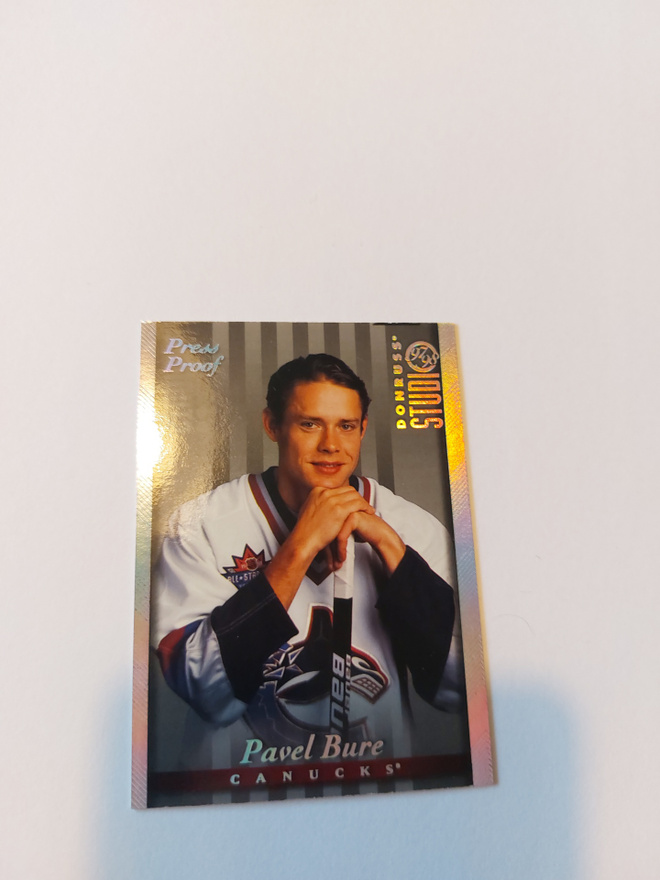 1997-98 Studio Press Proofs Silver #14 Pavel Bure /1000