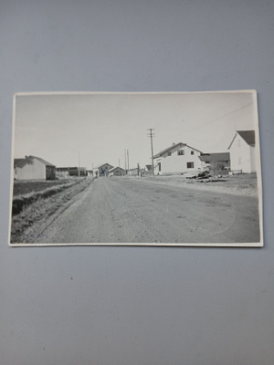 Kolari kylän raittia v.1955