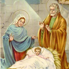 SEIMI / Maria, Joosef Jeesus-lapsi tähden valossa. 1960-l. - pikkukuva 1