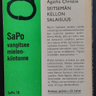 Agatha Christie: Seitsemän kellon salaisuus SAPO #78 - pikkukuva 3
