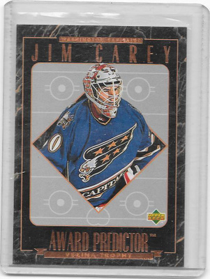 1995-96 Upper Deck Predictor #H16 Jim Carey Washington MV