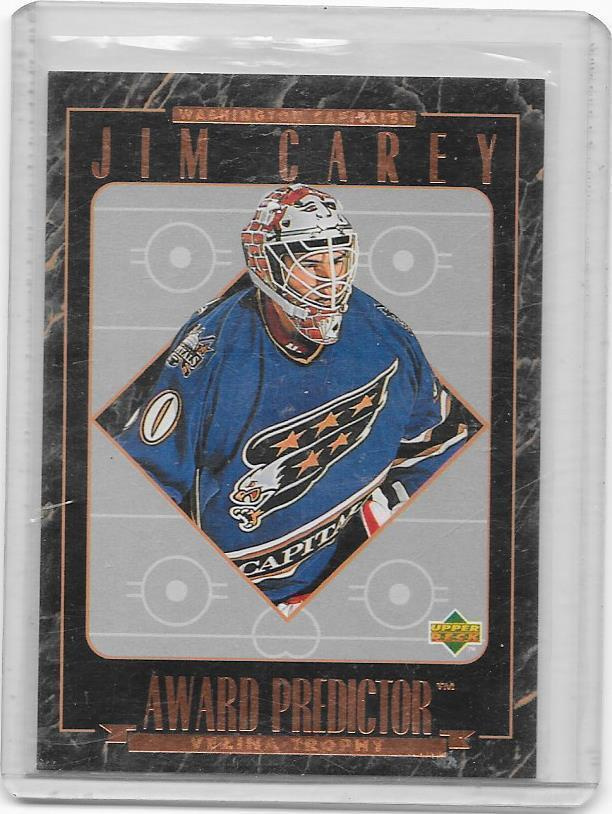 1995-96 Upper Deck Predictor #H16 Jim Carey Washington MV