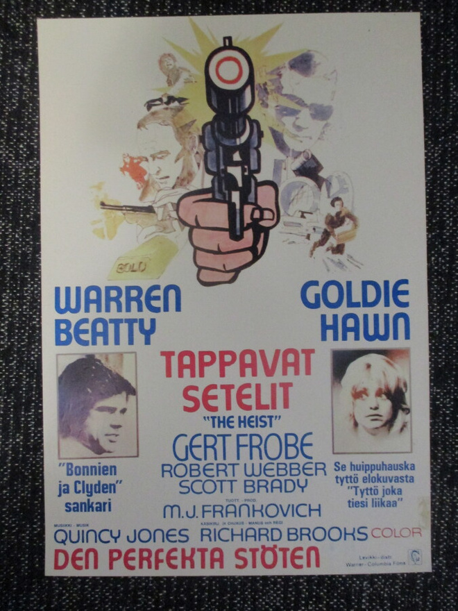 Tappavat setelit (1971) - vanha elokuvajuliste