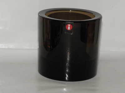 Iittala iso KIVI tuikku hiekka ruskea, 80 mm