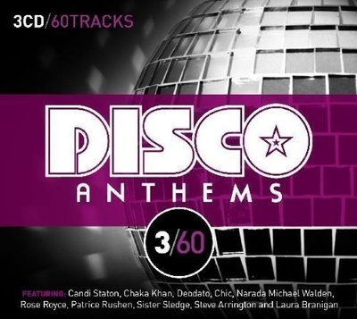 DISCO ANTHEMS 3/60 (3-CD), mm. Silver Convention, Chic ym.