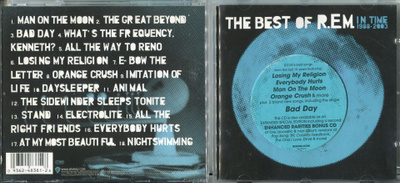 R.E.M . CD-LEVY . THE BEST OF R.E.M