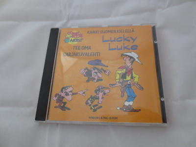 Lucky Luke Comic Book Artist PC CD (rare)