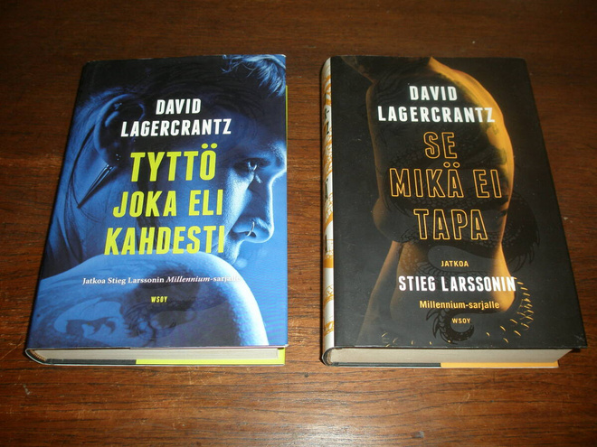 Lagercrantz Tyttö joka eli kahdesti + Se mikä ei tapa SID