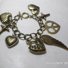 Pikkasen hulppea rannekoru pronssia, taitaa olla  Kalevala. - pikkukuva 5