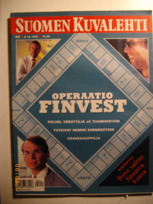 Suomen Kuvalehti Nro 40/1995. (12.3)
