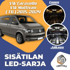 VW Caravelle / Multivan (T6) Sisätilan LED-sarja 25-osaine - pikkukuva 1