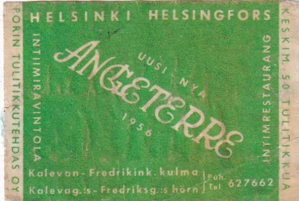 Helsinki, Angleterre ,  5/15
