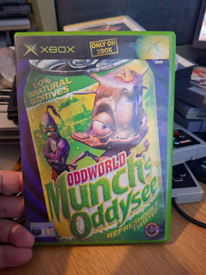 XBOX Oddworld Munch's Oddysee CIB