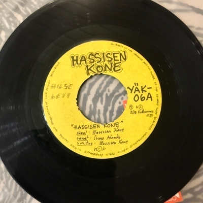 HASSISEN KONE: Hassisen kone * Kolumbia orkesteri * FIN 1980