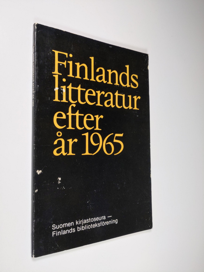 Kai Laitinen : Finlands litteratur efter år 1965