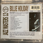 BILLIE HOLIDAY - Verve Jazz Masters 12 (UUDENVEROINEN CD) - pikkukuva 2