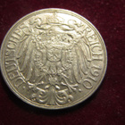 25 pfennig 1910A. Saksan keisarikunta-Deutsches Reich - pikkukuva 2