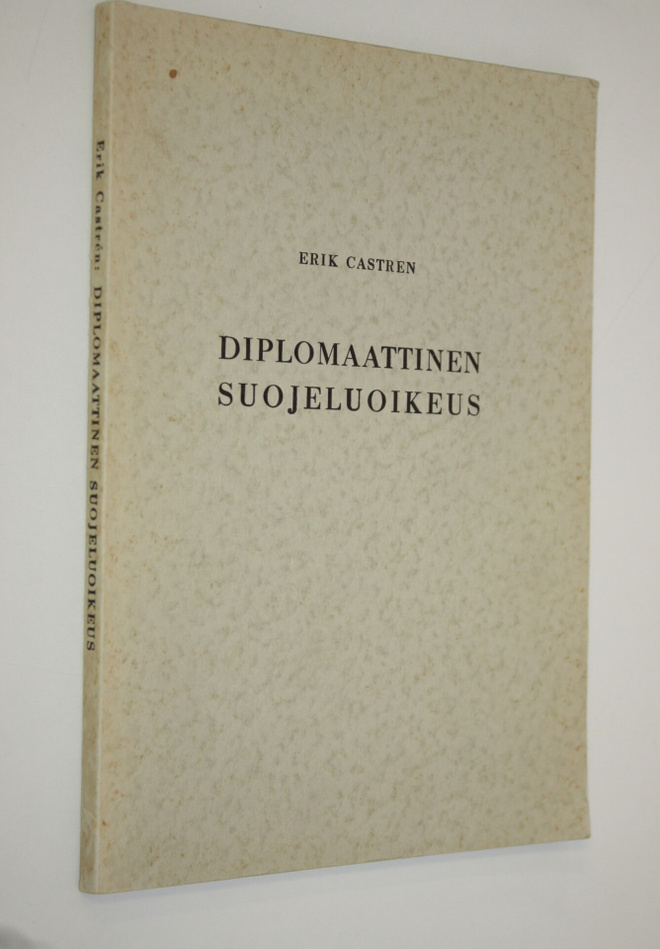 Erik Castren : Diplomaattinen suojeluoikeus