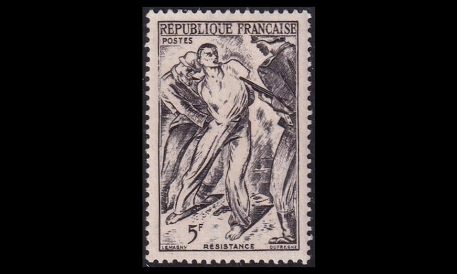 Ranska 806 ** Vastarintaliike (1947)