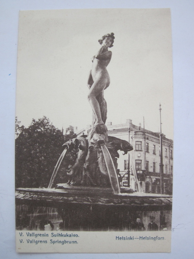 VANHA Postikortti Helsinki 1909