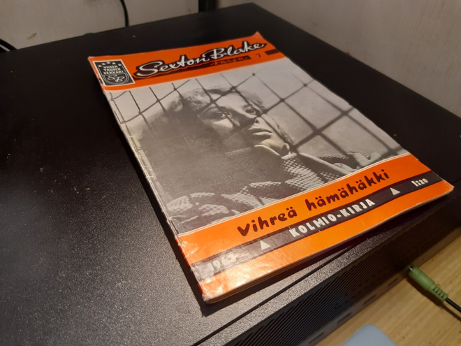 Sexston Blake 7/1963 Vihreä hämähäkki