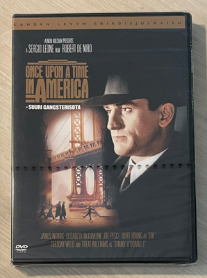 Sergio Leone: SUURI GANGSTERISOTA (1984) 2DVD (UUSI)