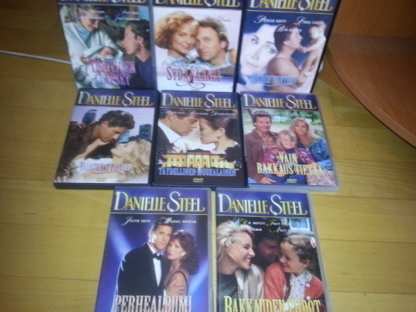 Danielle Steel - 8 Elokuvan paketti - DVD