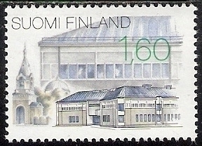 1986 Suom. arkkitehtuuria Haminan poliisitalo ** LaPe 987