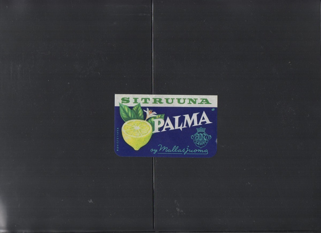 Mallasjuoma Sitruuna Palma   Etiketti