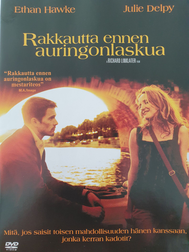 Rakkautta ennen auringonlaskua DVD
