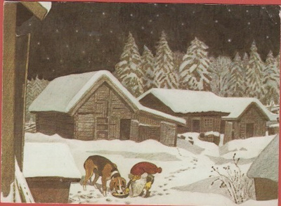 Harald Wiberg Karo och tomten