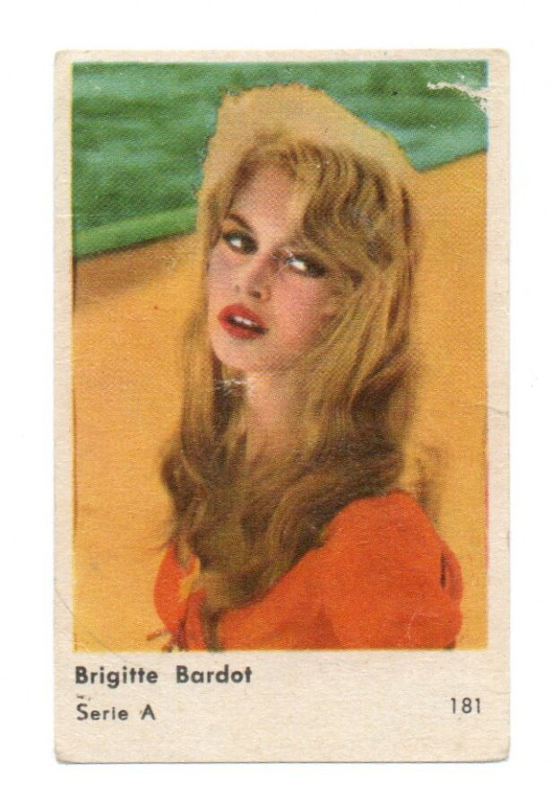 Purkkakuva Hellas Seria A n:o 181 BRIGITTE BARDOT