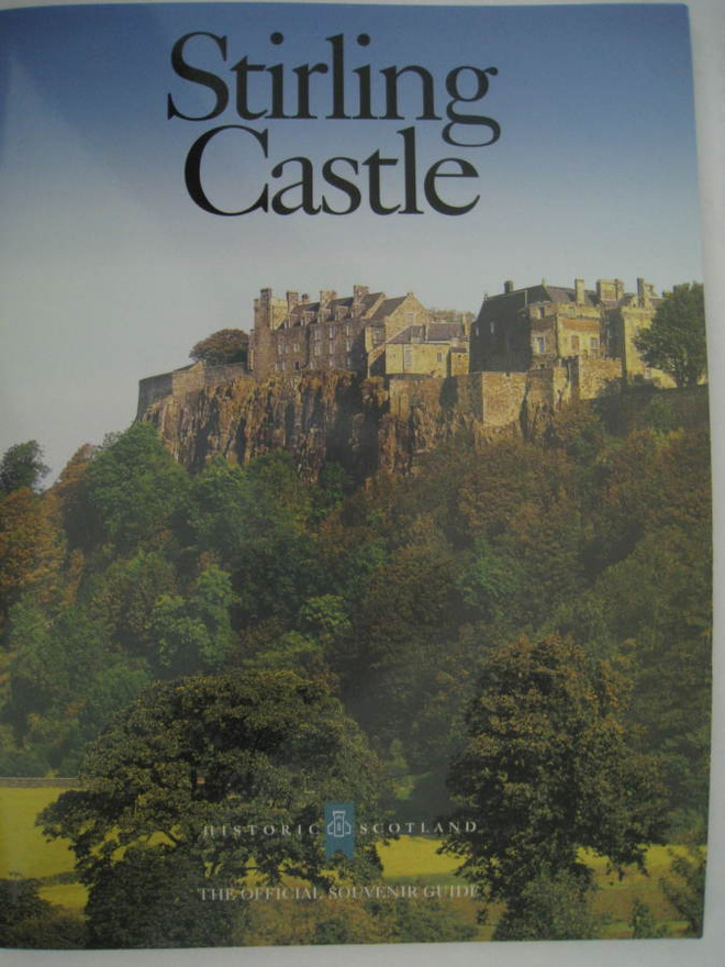  Stirling  Castle Skotlanti Souvenir Guide opaskirja Linna