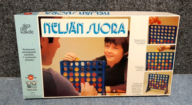 Neljänsuora peli Alga 1975