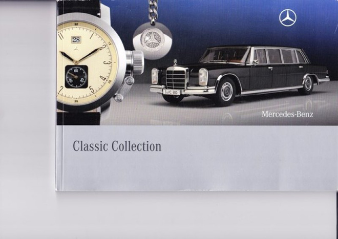 Mercedes-Benz Classic oheistuotteet -esite, 2008