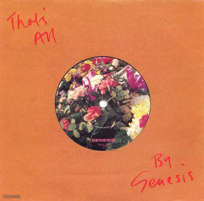 GENESIS  ::  THATS'  ALL  ::  SPECIAL  MAXI  VINYYLI  : 1983