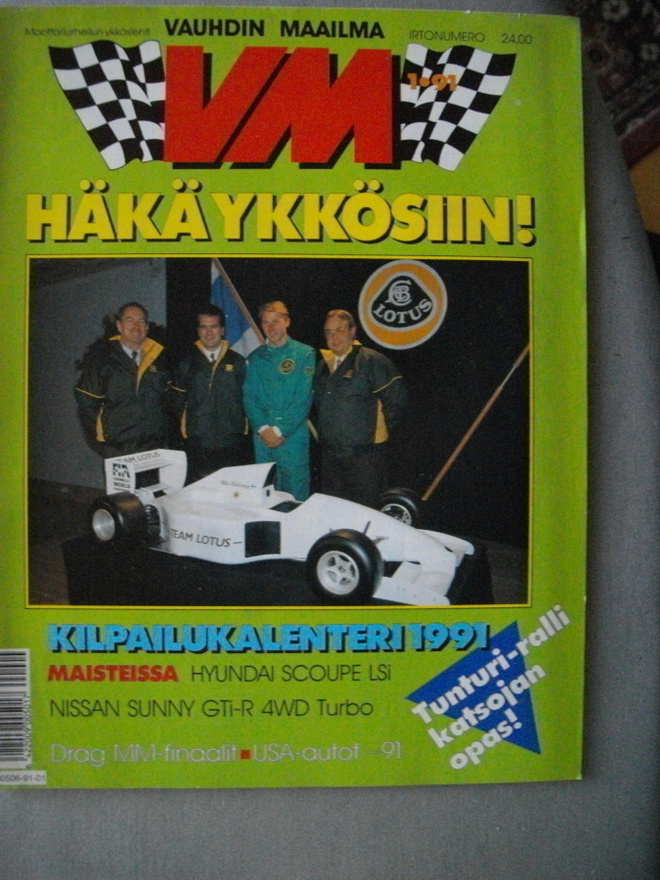 Vauhdin Maailma Nro 1/1991 (20.3)
