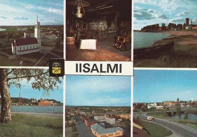 KIRKKOKORTTI - IISALMEN UUSI KIRKKO - 4/1