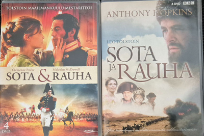 Sota ja rauha (1972)+Sota ja rauha (2007) -DVD