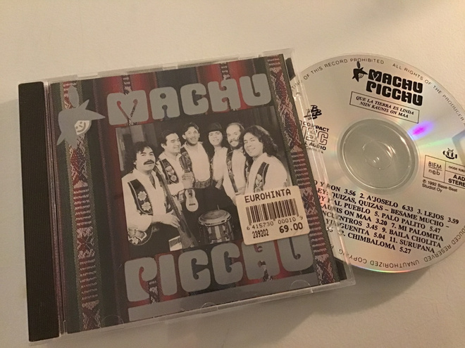 Machu Picchu . Niin kaunis on maa 1992 CD