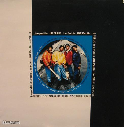 JOE PUBLIC  ::  LIVE AND LEARN  ::  VINYYLI  MAXI 12"   1991