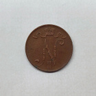 5 penniä 1917 SUOMI - pikkukuva 2