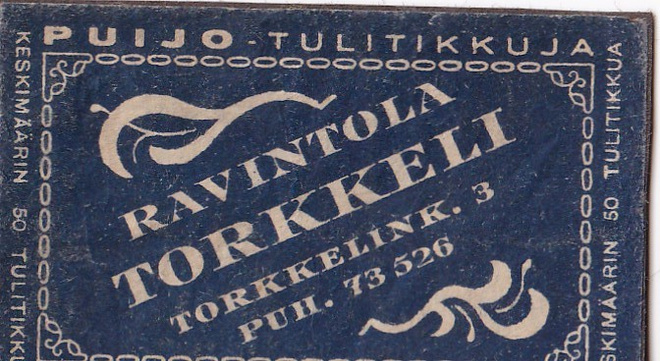 Helsinki, Ravintola  TORKKELI , Torkkelink. 3     b512