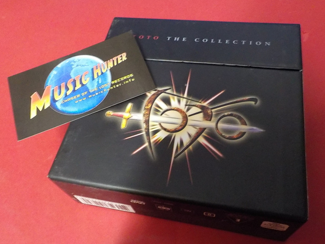 TOTO - THE COLLECTION 7CD+DVD BOKSI