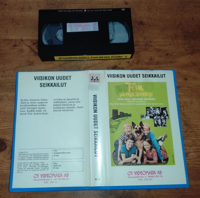 Viisikon uudet seikkailut VHS fix