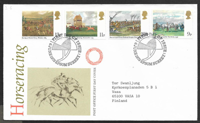 Englanti -  200. Derby 1979 FDC (Mic.793-796)